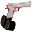 DEAGLE DRUM RED VVS